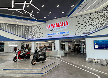 Always Ahead in Comfort and Design: Yamaha Flagship Store Cempaka Putih