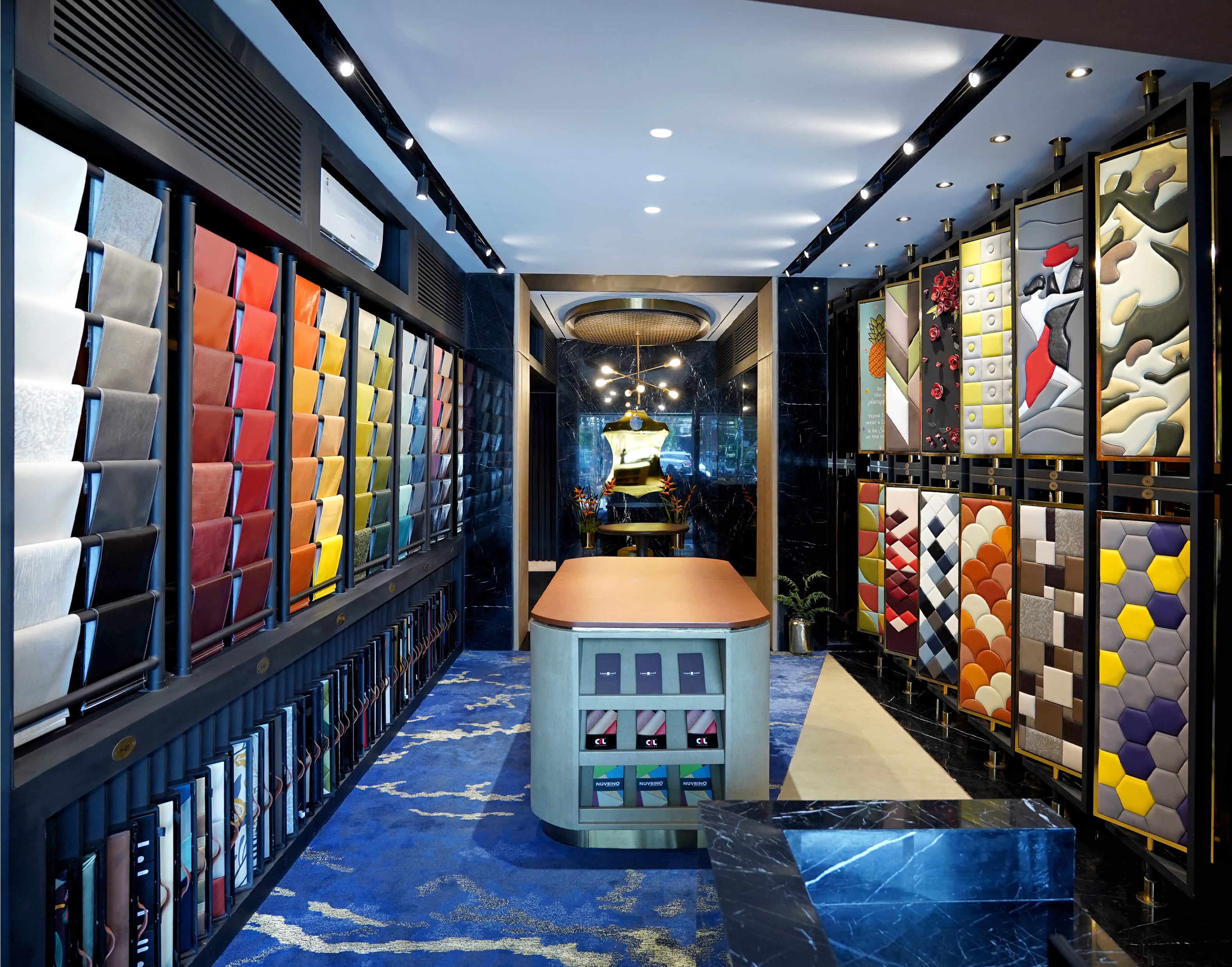 Leder Haus showroom interior