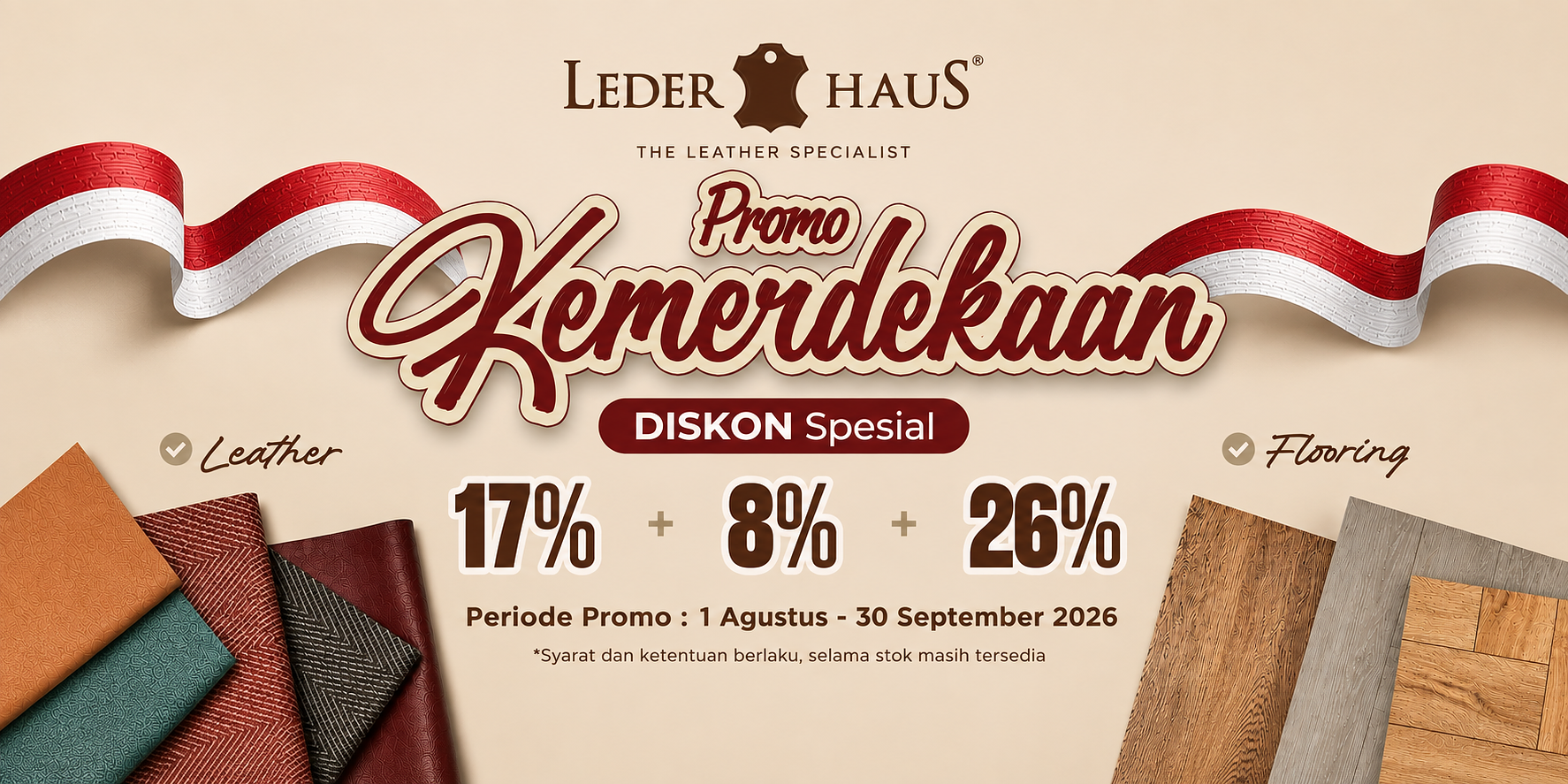 Independence Day Leather & Flooring Promotion