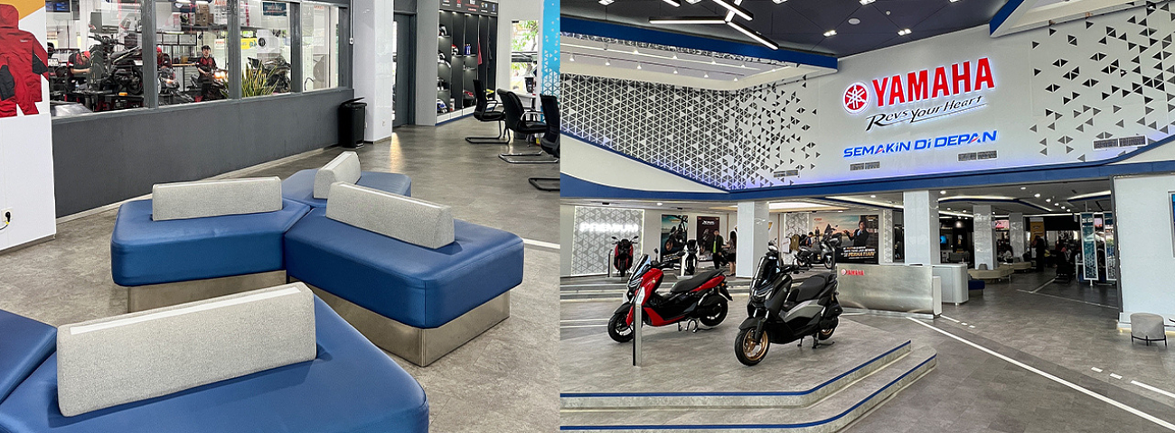 Always Ahead in Comfort and Design: Yamaha Flagship Store Cempaka Putih
