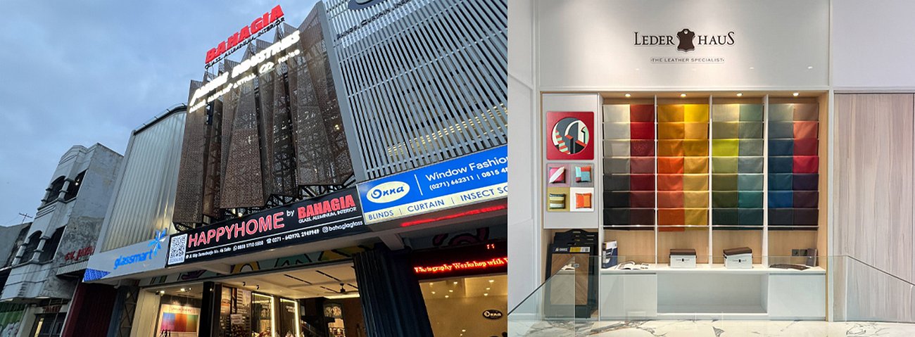 Leder Haus Opens Representative Space at Bahagia Glass Solo