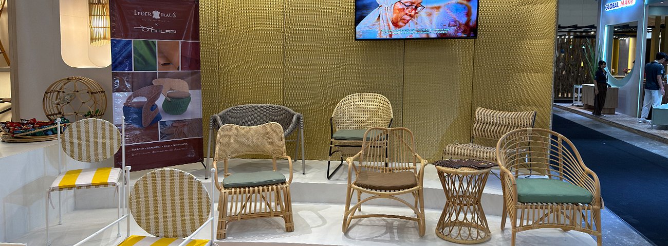 Rattan Meets Leather: Balagi International x Leder Haus